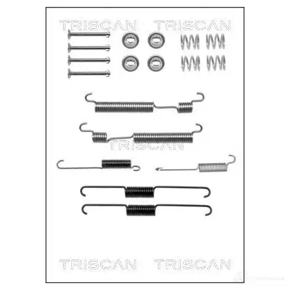 Ремкомплект тормозных накладок TRISCAN 8105432005 5709147546734 1115837 0ZXF CH изображение 0