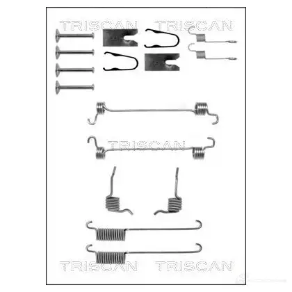Ремкомплект тормозных накладок TRISCAN 1115429 R J8GN 5709147759578 8105162588