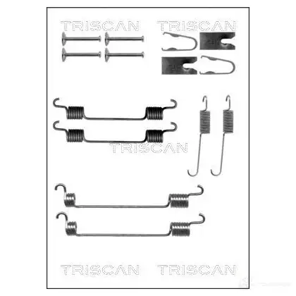 Ремкомплект тормозных накладок TRISCAN 5710476160225 8105132588 1115329 8QX962 6