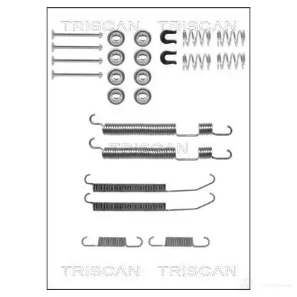 Ремкомплект тормозных накладок TRISCAN 8105102583 N XOVBT 1115227 5709147546185