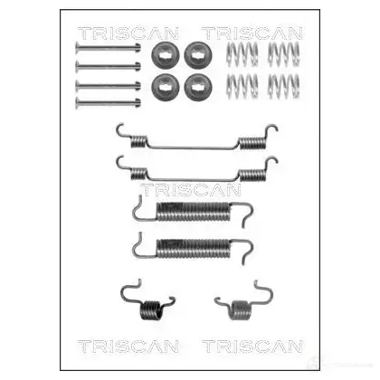 Ремкомплект тормозных накладок TRISCAN 8105102588 5709147546321 1115232 RX9 K5M