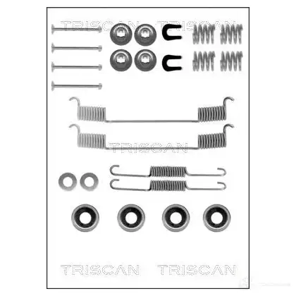 Ремкомплект тормозных накладок TRISCAN 8105142504 1115366 9SH QPZ 5709147017531 изображение 0