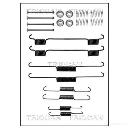 Ремкомплект тормозных накладок TRISCAN 5709147546666 P AHVNU1 1115466 8105182002 изображение 0