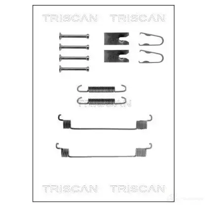 Ремкомплект тормозных накладок TRISCAN 9WL5 F 5709147546451 1115234 8105102590 изображение 0