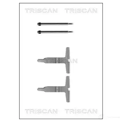 Ремкомплект колодок TRISCAN 1115486 M9NAP 0 8105231583 5709147551202