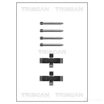 Ремкомплект колодок TRISCAN 5709147015070 1115476 8105231197 KUWE1 K8