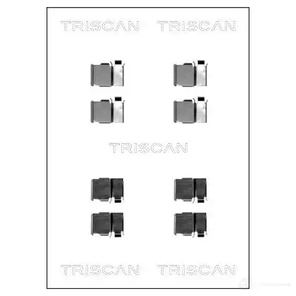 Ремкомплект колодок TRISCAN 7S78P E 1115296 8105131620 5709147550526 изображение 0