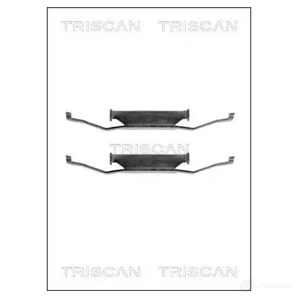 Ремкомплект колодок TRISCAN 1115132 5709147549797 8105101595 WS20D X