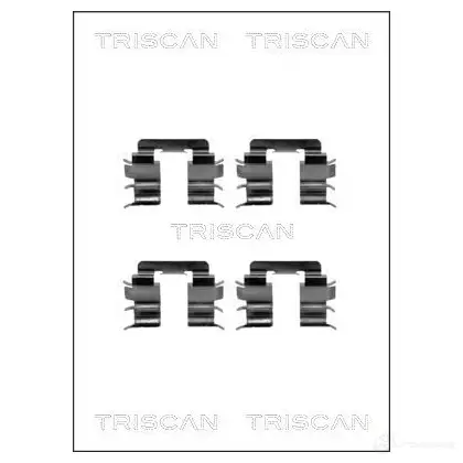 Ремкомплект колодок TRISCAN 8105141587 1115341 5709147322185 NJ15Z S