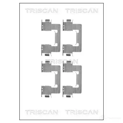 Ремкомплект колодок TRISCAN 5709147550663 UNRLR4 X 1115310 8105131634