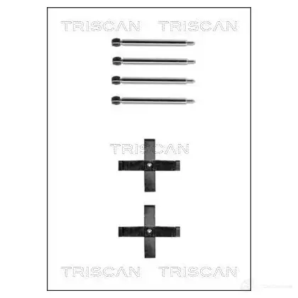 Ремкомплект колодок TRISCAN 8105241597 1115538 5709147322192 B IK6E