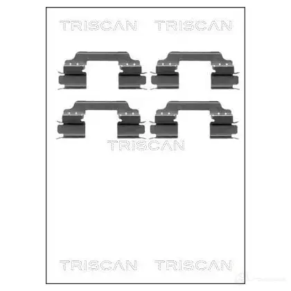 Ремкомплект колодок TRISCAN 1115499 ZPW ET9 8105231596 5709147551349 изображение 0