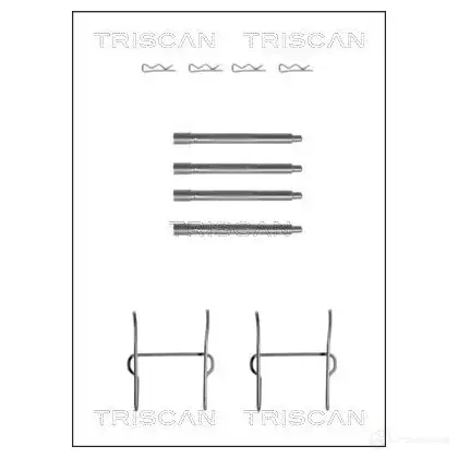 Ремкомплект колодок TRISCAN 5709147204184 PJU 73 1115613 8105281590