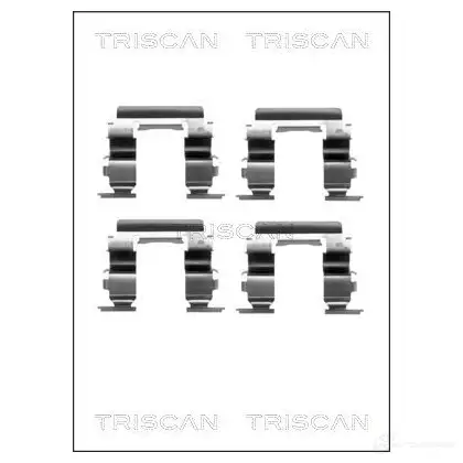 Ремкомплект колодок TRISCAN 8105141604 G NY8TN 5710476065162 1115358 изображение 0