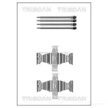 Ремкомплект колодок TRISCAN Y13C DLJ 8105231595 1115498 5709147551332