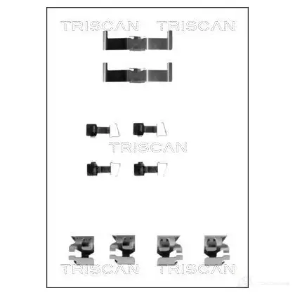 Ремкомплект колодок TRISCAN 5709147014950 YX SS74F 8105131159 1115291
