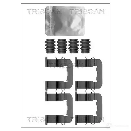 Ремкомплект колодок TRISCAN FZVAI C 8105431633 5710476269836 1115832