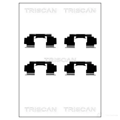 Ремкомплект колодок TRISCAN 8105101623 J2RP P 1115160 5709147550083 изображение 0