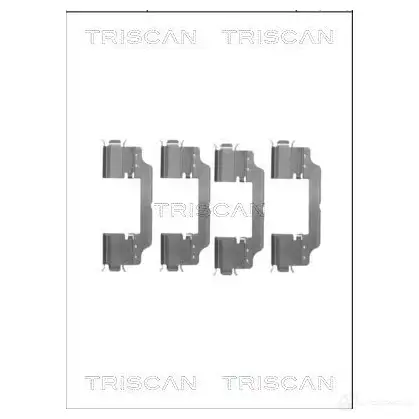 Ремкомплект колодок TRISCAN 8105101647 1115184 5709147550328 RM0 FECG изображение 0