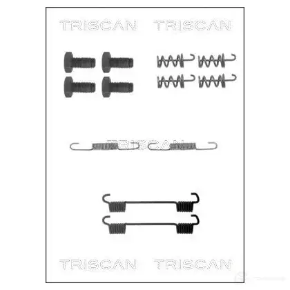 Ремкомплект колодок ручника TRISCAN 5709147017005 7 XJ3K9 8105232299 1115519