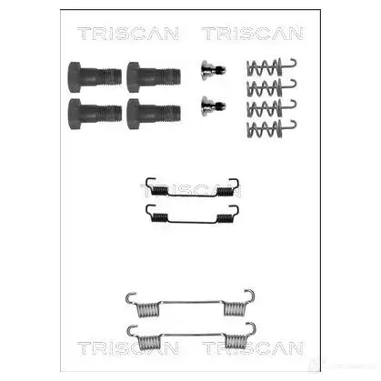 Ремкомплект колодок ручника TRISCAN 2 KC65O 8105232555 1115520 5709147205600 изображение 0