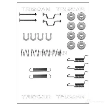 Ремкомплект колодок ручника TRISCAN 1WL IGR 8105132589 5709147546604 1115330