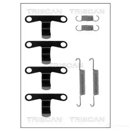 Ремкомплект колодок ручника TRISCAN 1115605 38PW 16A 5709147017142 8105272349 изображение 0