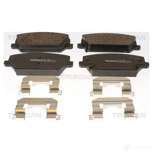 Тормозные колодки, комплект TRISCAN 811043058 DS F8WCE 1437857911