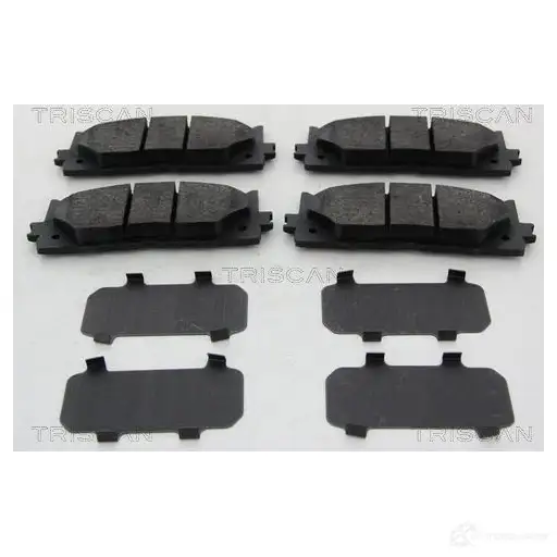Тормозные колодки, комплект TRISCAN FL FU1J 811013111 5710476162885 1116281
