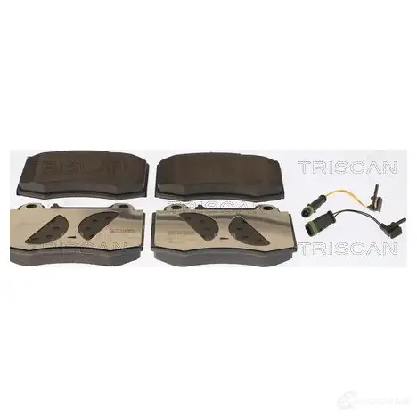 Тормозные колодки, комплект TRISCAN 5709147608210 811023042 1116644 1 3HU4AW