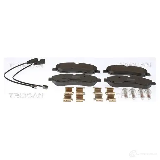 Тормозные колодки, комплект TRISCAN 1116489 5710476221544 E ZR38 811016031