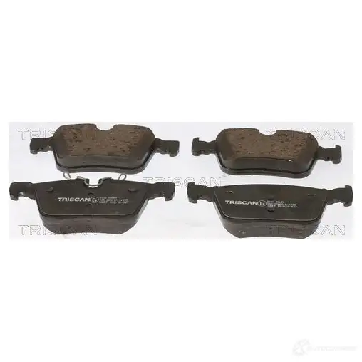 Тормозные колодки, комплект TRISCAN TWXQ HF 811010609 1213447887 5710476308009