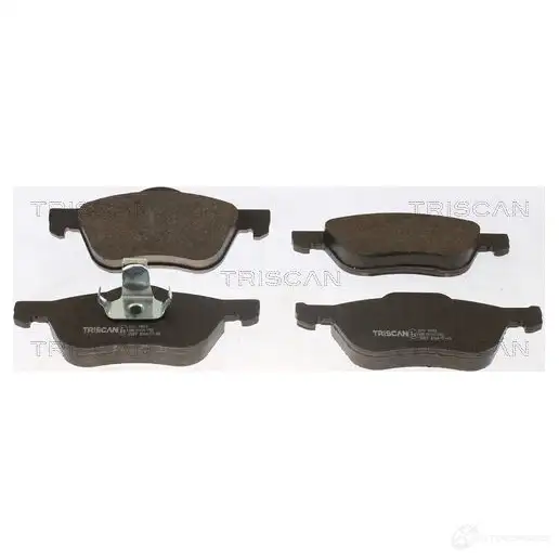 Тормозные колодки, комплект TRISCAN GQ ZVP6 811014019 1116317 5709147770580