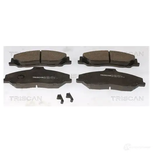 Тормозные колодки, комплект TRISCAN 811010543 1115997 5709147871256 0 L9OO