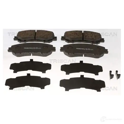 Тормозные колодки, комплект TRISCAN H9J U9V 811014081 1116356 5709147282304