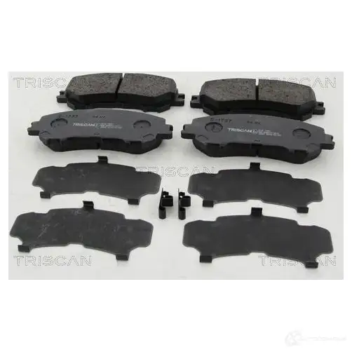 Тормозные колодки, комплект TRISCAN 811014061 1116353 5710476282217 L1F CXA