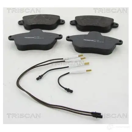 Тормозные колодки, комплект TRISCAN 1116057 5710476273789 S8DY EG 811010605