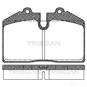 Тормозные колодки, комплект TRISCAN 5709147856079 LB3 E7 811029155 1117008 изображение 0