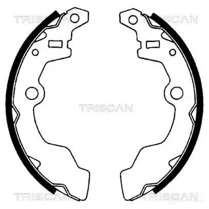 Барабанные тормозные колодки, комплект TRISCAN 5709147321591 T 14THYA 1115081 810069567