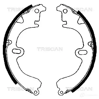 Барабанные тормозные колодки, комплект TRISCAN 1114714 5709147013861 810013423 I2 3Y04 изображение 0