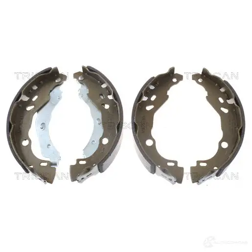 Барабанные тормозные колодки, комплект TRISCAN 810025001 BV3Z G 1114903 5709147884393