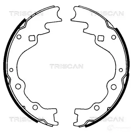 Барабанные тормозные колодки, комплект TRISCAN 1115039 VSC I1R 5709147014172 810050461 изображение 0