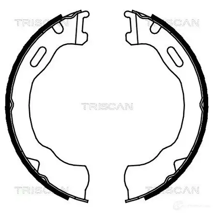 Тормозные колодки ручника, комплект TRISCAN YKH SI3 810080007 1115094 5710476028334 изображение 0