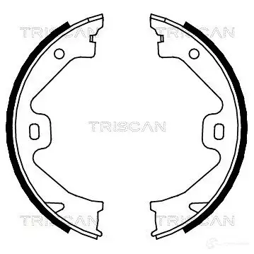 Тормозные колодки ручника, комплект TRISCAN 47A LK 810017011 1114825 5709147531372 изображение 0