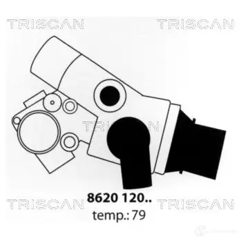 Термостат ож TRISCAN 0ET8 4P 5709147841303 862012079 1148539 изображение 0
