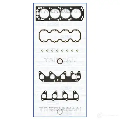 Комплект прокладок головки блока TRISCAN R5JVU U 1114038 5985011 5703296042260