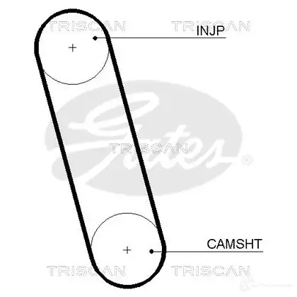 Ремень ГРМ TRISCAN 5709147040331 86455100 1151675 W938 YEQ - Изображение 1