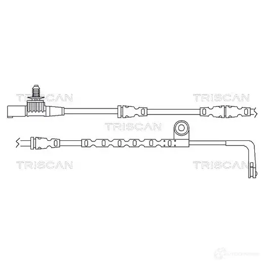 Комплект предупреждающего контакта износа тормозных колодок TRISCAN E MR4J 5710476207425 811517012 1117487