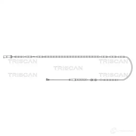 Комплект предупреждающего контакта износа тормозных колодок TRISCAN 1117457 A NPSC6 5710476206770 811511056 изображение 0