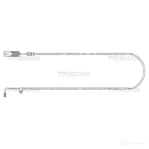 Комплект предупреждающего контакта износа тормозных колодок TRISCAN 27VZD 6 811517010 1117485 5710476207418